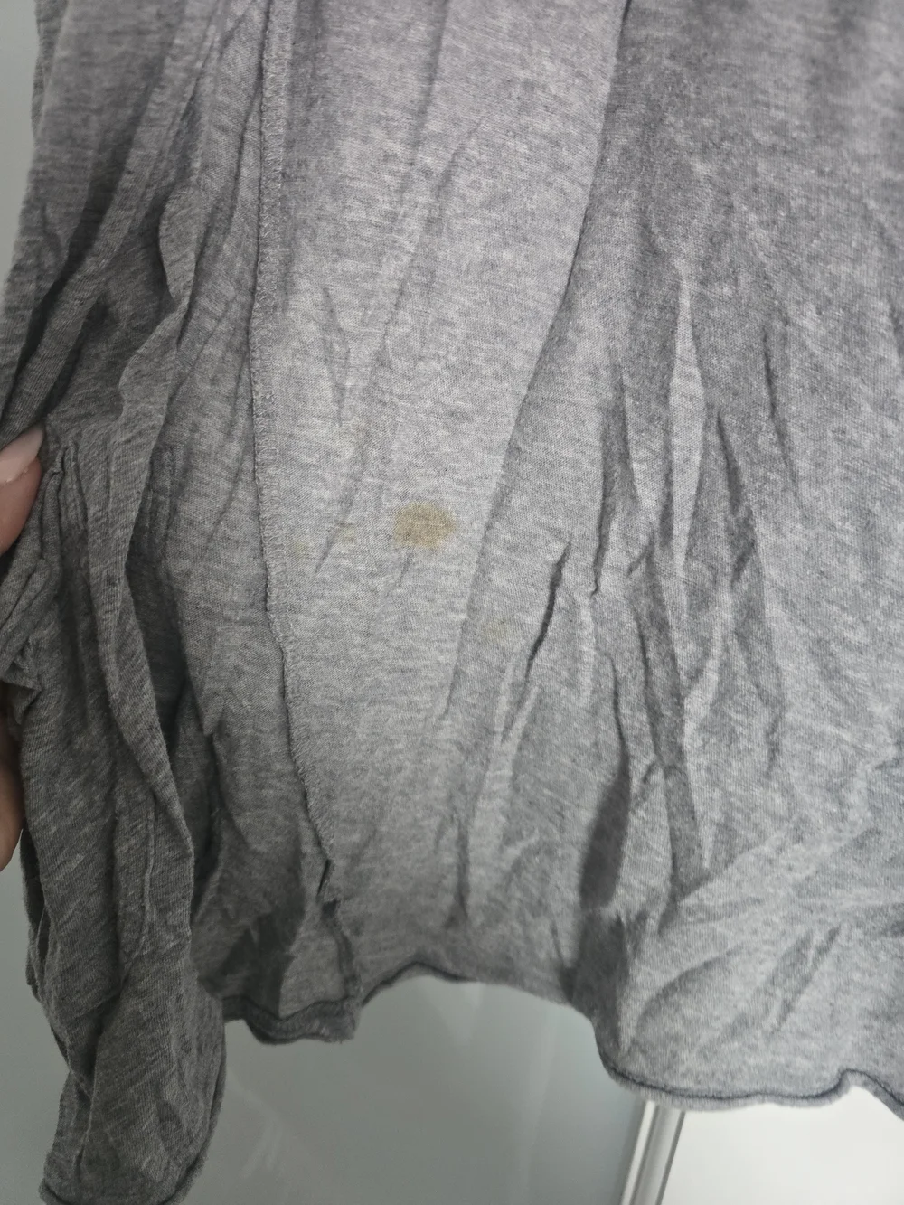 Burberry Light Gray Zip-Back Sweater - Picture 3 of 5